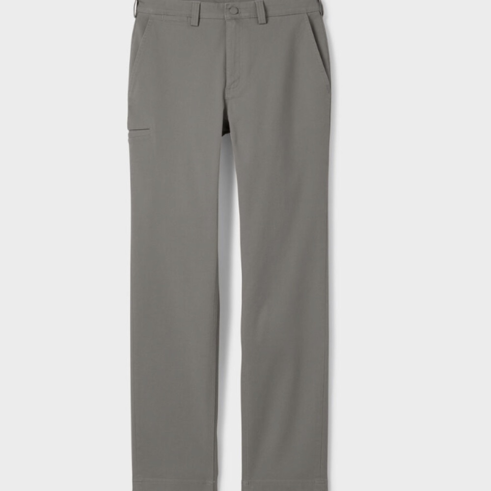 Duluth Trading Flex Ballroom Relax Fit Pants 44 x 30 - Grey